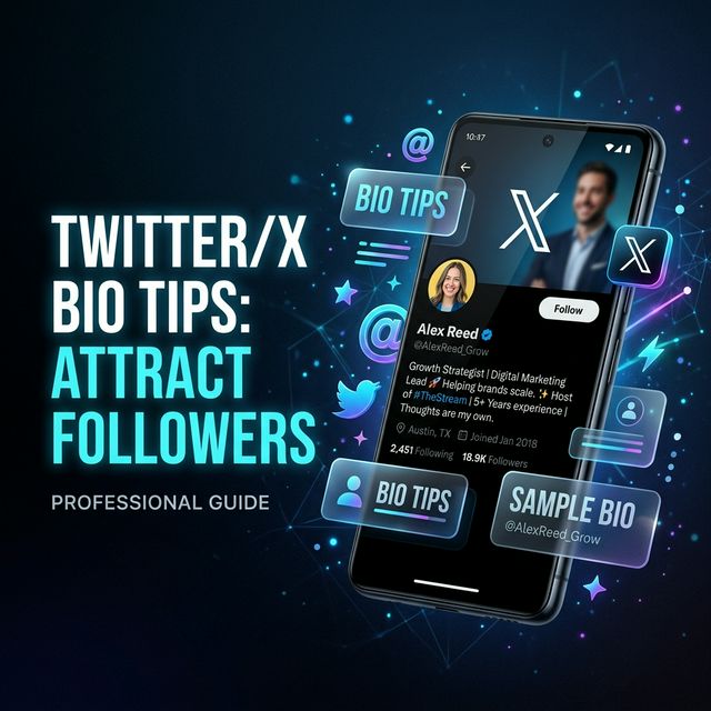 เทคนิคแต่ง Bio ทวิตเตอร์ (X) ให้ปัง ดึงดูดด้อมและเพื่อนใหม่